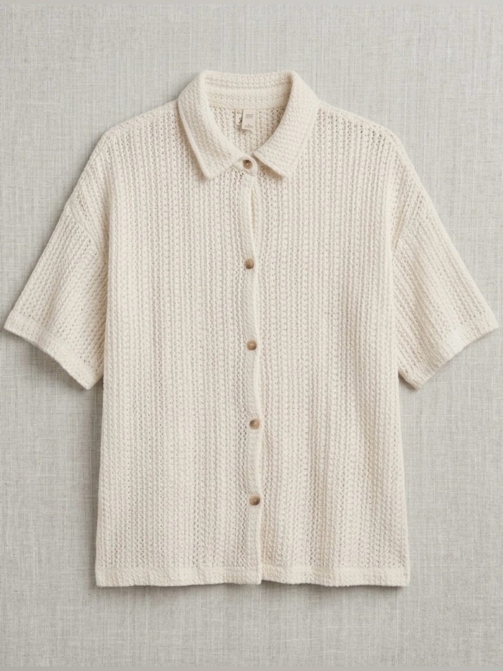 ⭐️2/50$ Billabong Cream Crochet Knit Cardigan